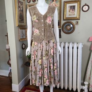 Vintage Susan Bristol Skirt Set